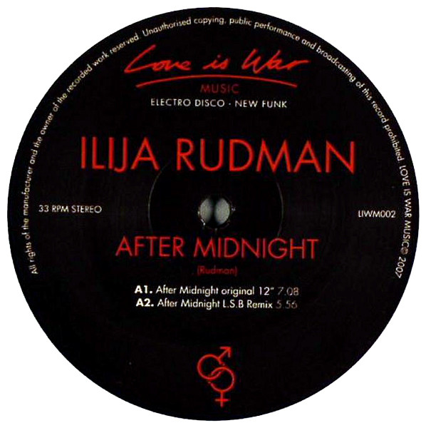 Ilija Rudman - After Midnight | Love Is War Music (LIWM002)