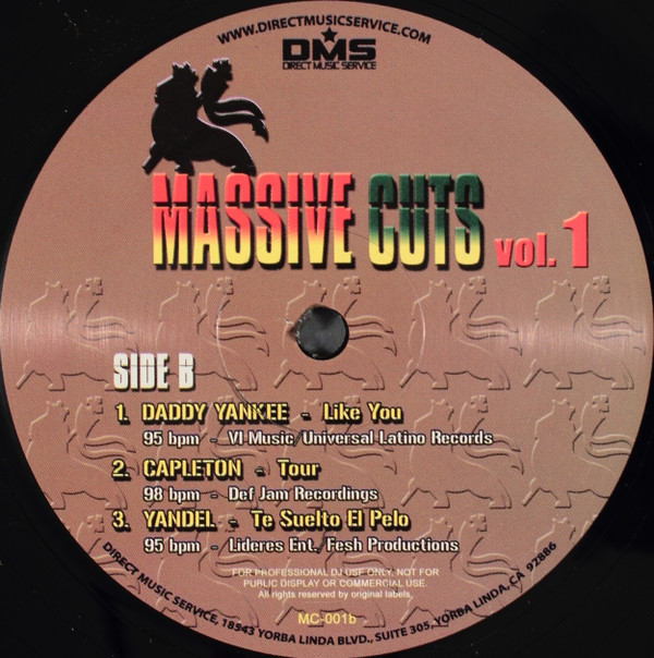 Various - Massive Cuts Vol. 1 | Direct Music Service (MC-001)