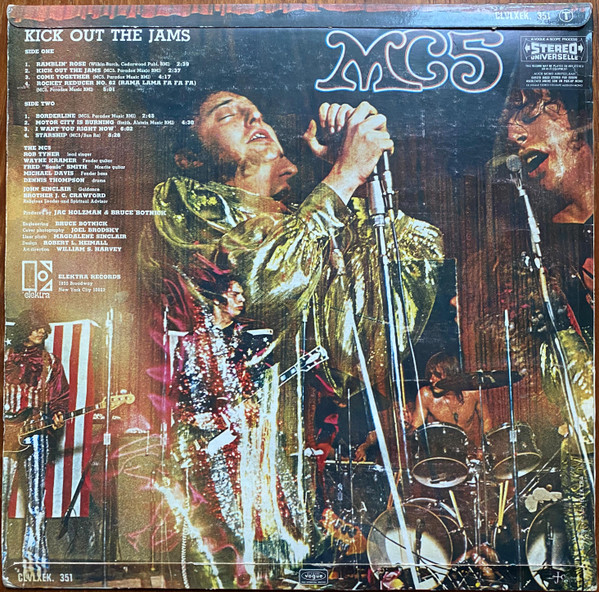 MC5 - Kick Out The Jams | Elektra (CLVLXEK. 351) - 2 MC5 - Kick Out The Jams | Elektra (CLVLXEK. 351) - 2