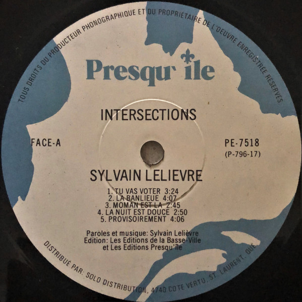 Sylvain Lelièvre - Intersections | Presqu'île (PE-7518) - 3