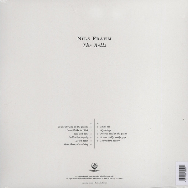 Nils Frahm - The Bells | Erased Tapes Records (ERATP021LP) - 2 Nils Frahm - The Bells | Erased Tapes Records (ERATP021LP) - 2