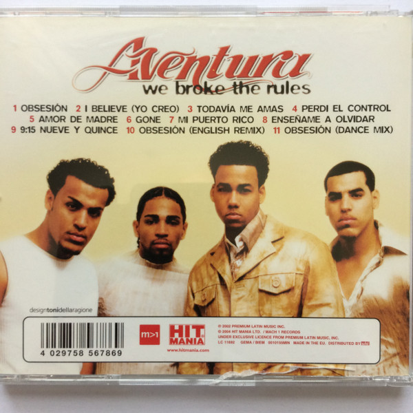 Aventura - We Broke The Rules | Mach1 Records (0010155MIN) - 3