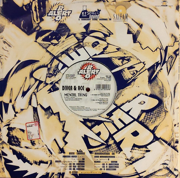 Diver & Ace - Mental Thing | Red Alert (RED 148) - 4