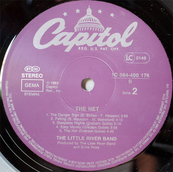 Little River Band - The Net | Capitol Records (1C 064-400 176)