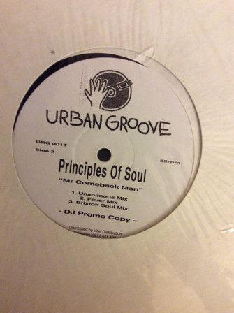 Principles Of Soul - Mr Comeback Man | Urban Groove (URG 001T) - main Principles Of Soul - Mr Comeback Man | Urban Groove (URG 001T) - main