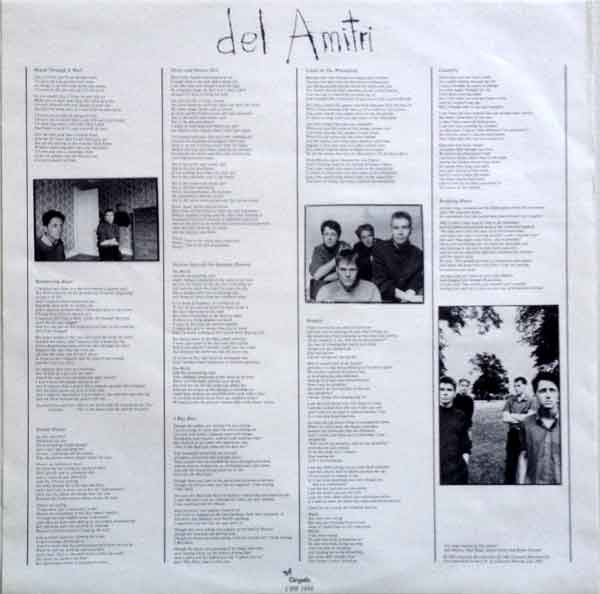 Del Amitri - Del Amitri | Chrysalis (CHR 1499) - 3