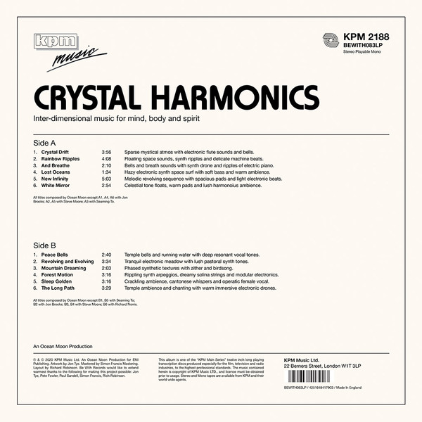 Ocean Moon - Crystal Harmonics | KPM Music Ltd. (KPM 2188) - 2