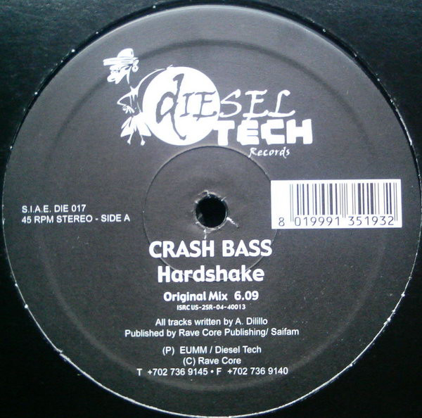 Crash Bass - Hardshake | Diesel Tech Records (DIE 017) - main