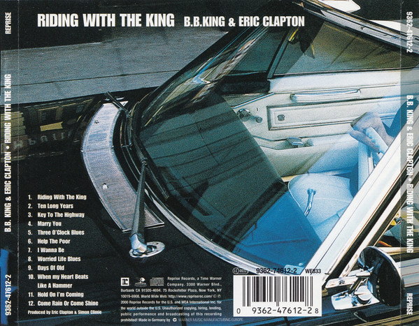 B.B. King & Eric Clapton - Riding With The King | Reprise Records (9362-47612-2) - 2