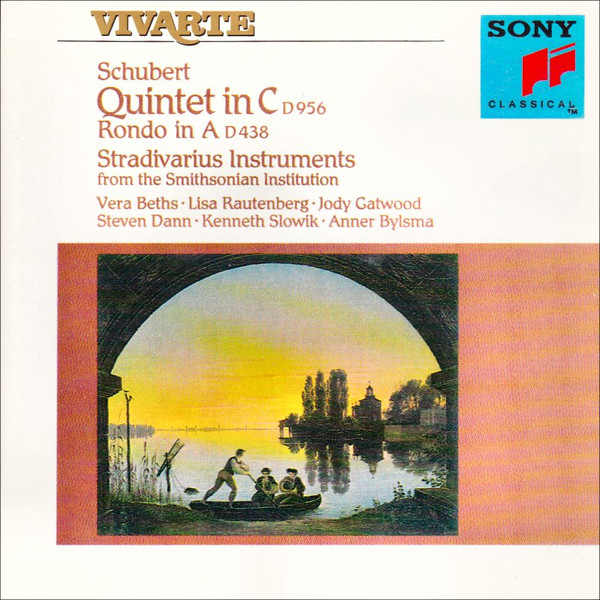 Franz Schubert - Vera Beths ∙ Lisa Rautenberg ∙ Jody Gatwood ∙ Steven Dann ∙ Kenneth Slowik ∙ Anner Bylsma - Quintet In C, D 956 • Rondo In A, D 438 | Sony Classical (SK 46 669) Franz Schubert - Vera Beths ∙ Lisa Rautenberg ∙ Jody Gatwood ∙ Steven Dann ∙ Kenneth Slowik ∙ Anner Bylsma - Quintet In C, D 956 • Rondo In A, D 438 | Sony Classical (SK 46 669)