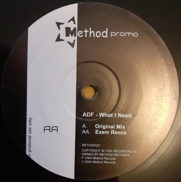 ADF - What I Need | Method Records (METHOD021) - main ADF - What I Need | Method Records (METHOD021) - main