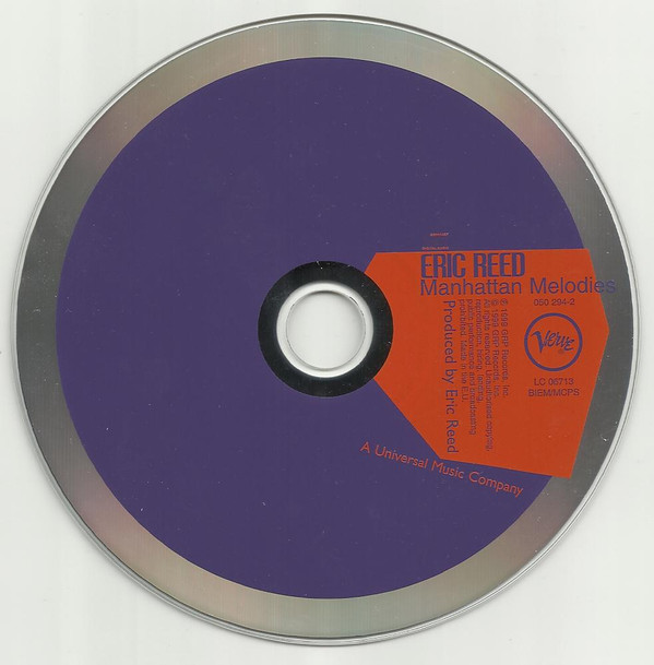 Eric Reed - Manhattan Melodies | Verve Records (050 294-2) - main