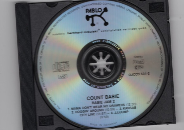 Count Basie - Basie Jam 2 | Original Jazz Classics (OJCCD 631-2) - 2