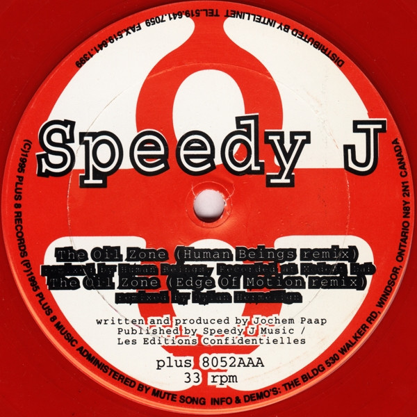 Speedy J - G Spot Remixes | Plus 8 Records (plus 8052) - 3 Speedy J - G Spot Remixes | Plus 8 Records (plus 8052) - 3
