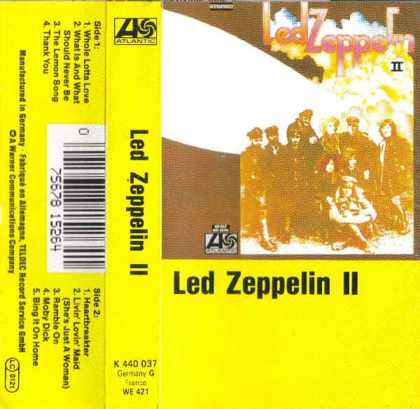 Led Zeppelin - Led Zeppelin II | Atlantic (K 440 037)