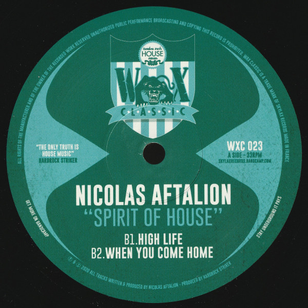 Nicolas Aftalion - Spirit Of House | Wax Classic (WXC 023) - 2 Nicolas Aftalion - Spirit Of House | Wax Classic (WXC 023) - 2