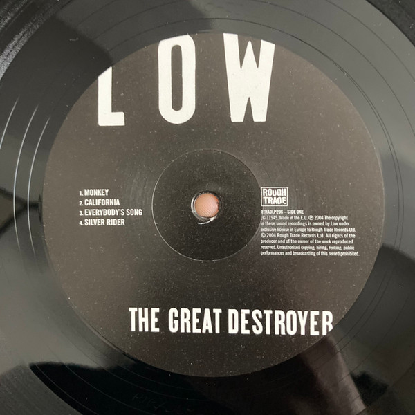 Low - The Great Destroyer | Rough Trade (RTRADLP206) - 3