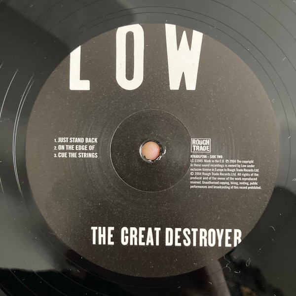 Low - The Great Destroyer | Rough Trade (RTRADLP206) - 4