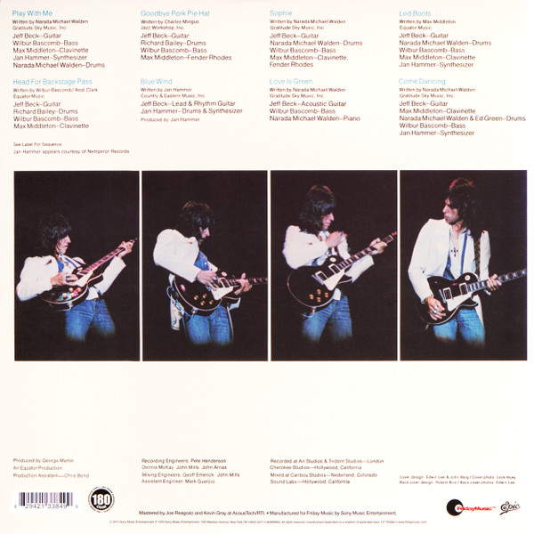 Jeff Beck - Wired | Friday Music (FRM 33849) - 4 Jeff Beck - Wired | Friday Music (FRM 33849) - 4