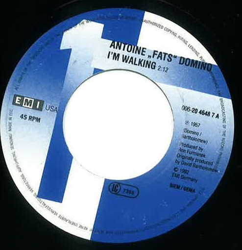 Fats Domino - I'm Walking | EMI USA (006 20 4648 7) - 2