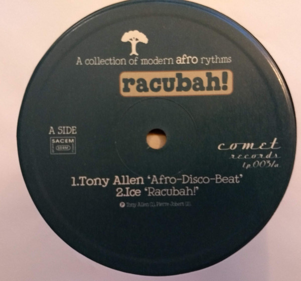 Various - Racubah! - A Collection Of Modern Afro Rhythms | Comet Records (COMET 003) - 3