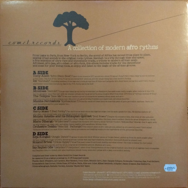 Various - Racubah! - A Collection Of Modern Afro Rhythms | Comet Records (COMET 003) - 2