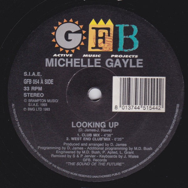 Michelle Gayle - Looking Up | GFB Records (GFB 054)