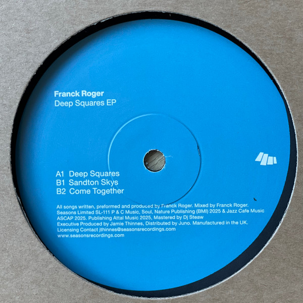 Franck Roger - Deep Squares EP | Seasons Limited (SL-111)