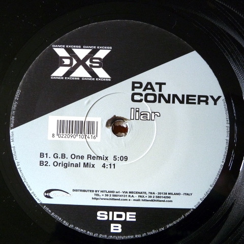 Pat Connery - Liar | Dance Excess (DXS 00.15) - main Pat Connery - Liar | Dance Excess (DXS 00.15) - main