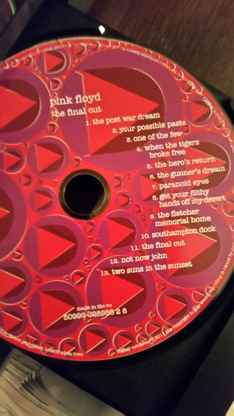 Pink Floyd - The Final Cut | EMI (50999 028956 2 8) - 4