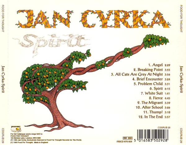 Jan Cyrka - Spirit | Food For Thought Records (CDGRUB 29) - 4