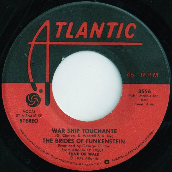 Brides Of Funkenstein - Amorous / War Ship Touchante | Atlantic (3556) - 2