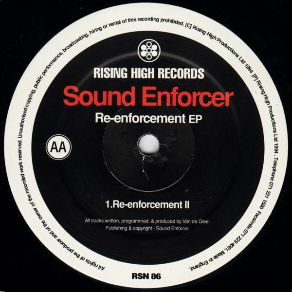 Sound Enforcer - Re-Enforcement EP | Rising High Records (RSN 86) - 4 Sound Enforcer - Re-Enforcement EP | Rising High Records (RSN 86) - 4