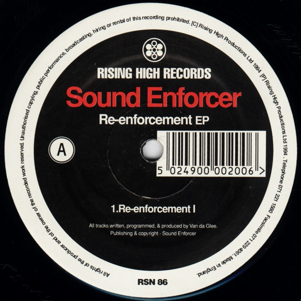 Sound Enforcer - Re-Enforcement EP | Rising High Records (RSN 86) - 3 Sound Enforcer - Re-Enforcement EP | Rising High Records (RSN 86) - 3