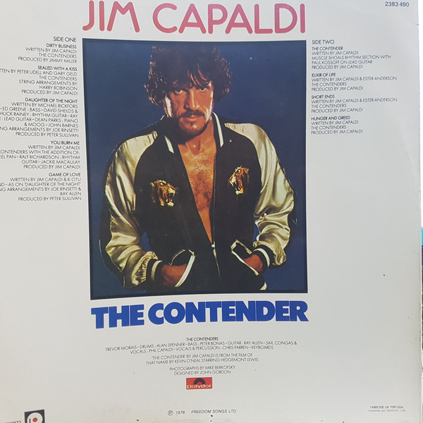 Jim Capaldi - The Contender | Polydor (2383 490) - 2