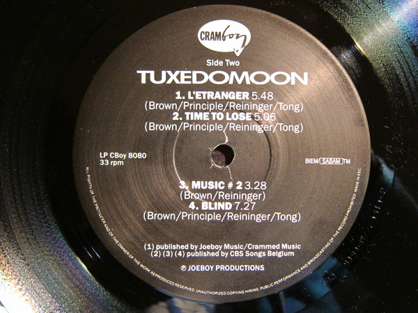 Tuxedomoon - Suite En Sous-Sol / Time To Lose | Cramboy (CBOY 8080) - 4 Tuxedomoon - Suite En Sous-Sol / Time To Lose | Cramboy (CBOY 8080) - 4