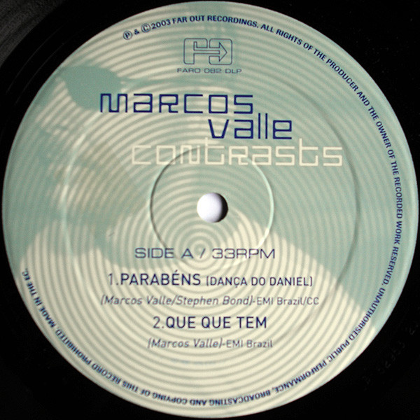Marcos Valle - Contrasts | Far Out Recordings (FARO 082DLP) - 2