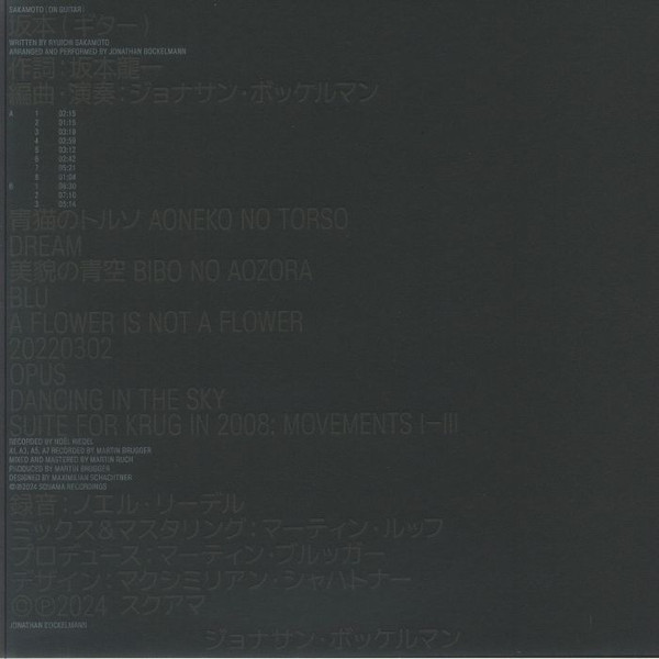 Jonathan Bockelmann - Sakamoto (On Guitar) | Squama (SQM031)