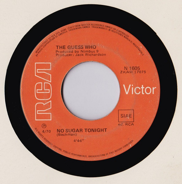 The Guess Who - American Woman | RCA Victor (N 1605) - 4