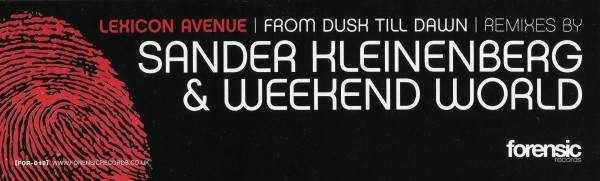 Lexicon Avenue - From Dusk Till Dawn (Remixes) | Forensic Records (FOR-019) - 3