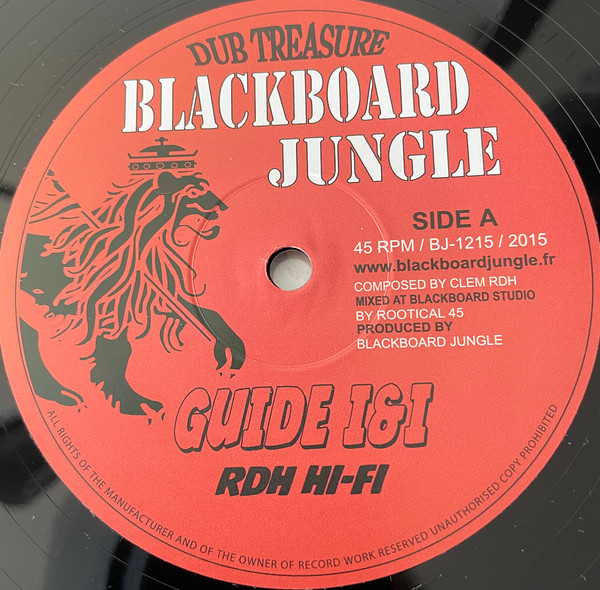 RDH Hi-Fi - Guide I&I / Hiboo | Blackboard Jungle (BJ-1215) - main