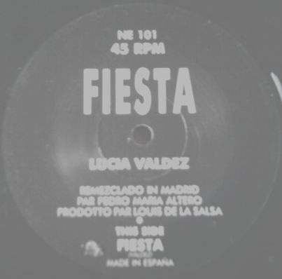 Lucia Valdez - Disco Fiesta Borriquito Remix | Not On Label (NE 101) - 2