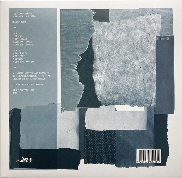 The Leaf Library + Teruyuki Kurihara - Melody Tomb | Mille Plateaux (MP41) The Leaf Library + Teruyuki Kurihara - Melody Tomb | Mille Plateaux (MP41)
