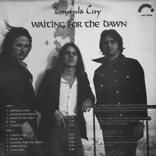 Emerald City - Waiting For The Dawn [Vinyl] | Hippopotamus (HLP-97202) - 2