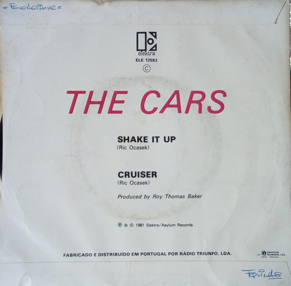 The Cars - Shake It Up | Elektra (ELE 12583)