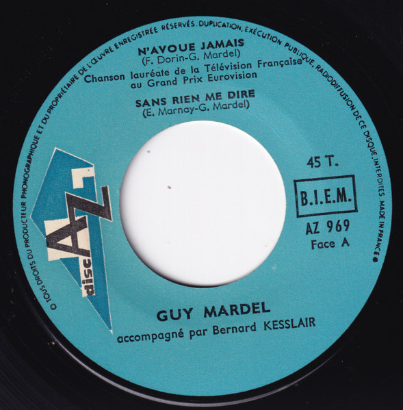 Guy Mardel - N'avoue Jamais | Disc'AZ (EP 969) - 3