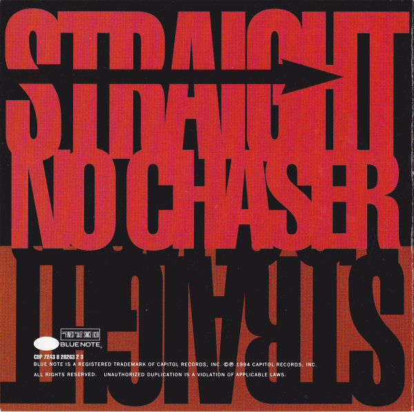 Various - Straight No Chaser -  The Most Popular, Most Sampled Songs From The Vaults Of Blue Note | Blue Note (CDP 7243 8 28263 2 3) - 4