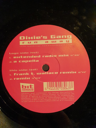 Dixie's Gang - Run Away | Bit Music (2103063) - main