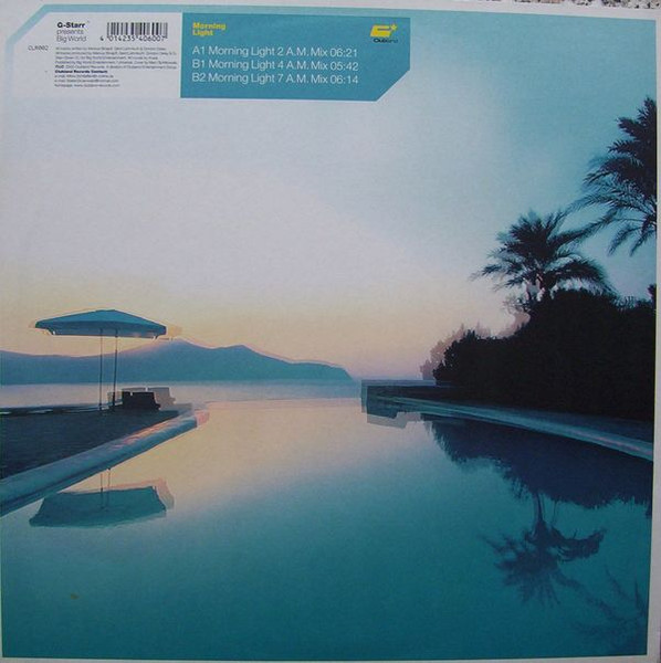 G-Starr Presents Big World - Morning Light | Clubland (CLR002) - 2