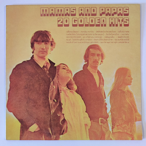 The Mamas & The Papas - 20 Golden Hits | MCA Records (5B MCA 10401)